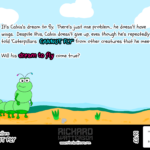 Caterpillars CANNOT FLY Back Cover
